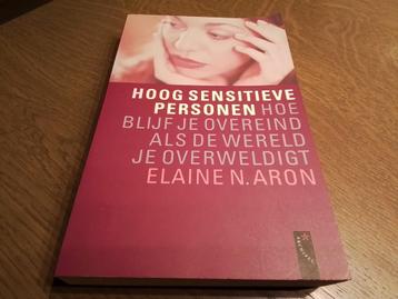 BOEK : HOOG SENSITIEVE PERSONEN  - ELAINE N. ARON beschikbaar voor biedingen