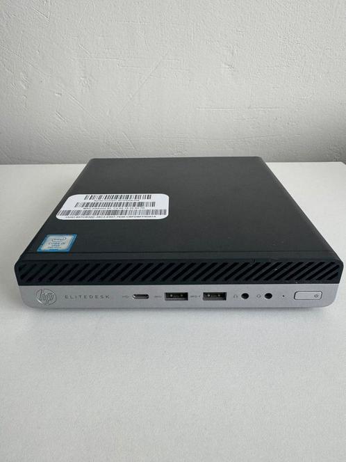 HP EliteDesk 800 G3 mini PC | intel i5 7e | 8GB | 256GB SSD, Computers en Software, Desktop Pc's, Zo goed als nieuw, 3 tot 4 Ghz