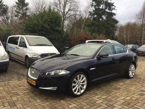 Jaguar XF 2.2 D AUT 140KW 2011 Blauw metallic 19" lm velgen, Auto's, Jaguar, Particulier, XF, ABS, Achteruitrijcamera, Airbags