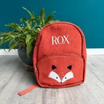 kraamcadeau Rugtas ribstof vos met naam, Ophalen of Verzenden, Nieuw, Kraamcadeau