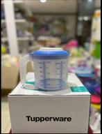 tupperware mix n meet maatkan blauw 1,25, Ophalen of Verzenden, Nieuw, Blauw