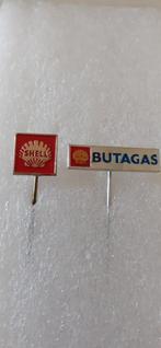 Shell Butagas speldje, Ophalen of Verzenden, Zo goed als nieuw, Merk, Speldje of Pin