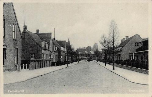 U535 Zwijndrecht Emmastraat - uitg Bos 1939 -, Verzamelen, Ansichtkaarten | Nederland, Gelopen, Zuid-Holland, 1920 tot 1940, Verzenden