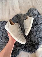Christian Louboutin Grey Python Rantulow Low Top Size 41, Christian Louboutin, Overige kleuren, Ophalen of Verzenden, Sneakers of Gympen