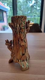 Vaasje, eekhoorn, goudkleur, Huis en Inrichting, Ophalen, Overige kleuren, Minder dan 50 cm, Glas