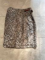 Pauw: NIEUW zijden rokje, leren riempje maat S (2), Bruin, Verzenden, Pauw, Nieuw