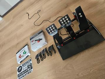 Fanatec clubsport v3 pedals beschikbaar voor biedingen