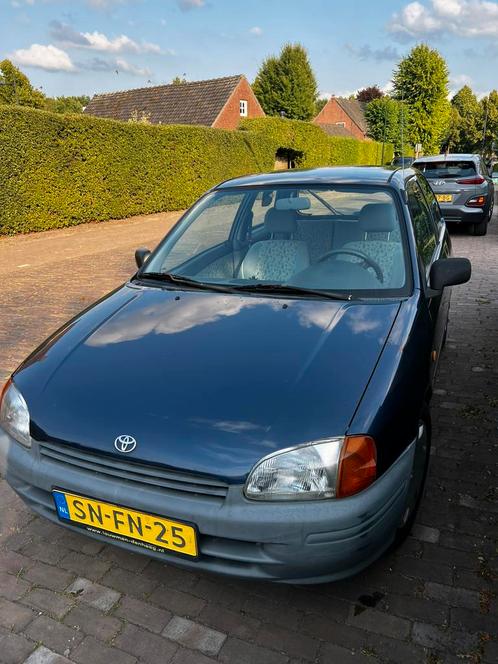 Toyota Starlet 1.3 16V AUT 1997 Blauw, Auto's, Toyota, Particulier, Starlet, Benzine, Hatchback, Automaat, Origineel Nederlands