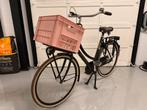 Cortina U4 transportfiets met roze mand 28 inch wielmaat, Versnellingen, Zo goed als nieuw, 50 tot 53 cm, Ophalen