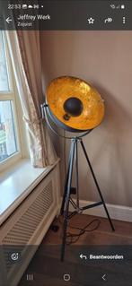 Industriële golden sun lamp, Ophalen, Zo goed als nieuw