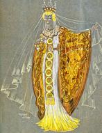 Kostuumontwerp Freddy Wittop Jaren 30 Variété Music-hall, Ophalen of Verzenden