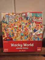Wacky World puzzel 1000 stukjes, Hobby en Vrije tijd, Denksport en Puzzels, Ophalen of Verzenden, 500 t/m 1500 stukjes, Gebruikt