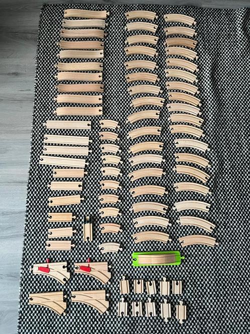 Brio treinset origineel veel accessoires, Kinderen en Baby's, Speelgoed | Houten speelgoed, Gebruikt, Overige typen, Ophalen of Verzenden