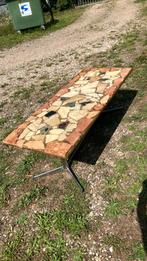 Vintage salontafel, Ophalen, Gebruikt, 50 tot 100 cm, Minder dan 50 cm