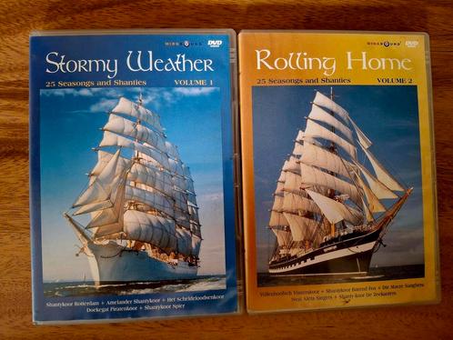 Stormy Weather en Rolling Home, Cd's en Dvd's, Dvd's | Muziek en Concerten, Zo goed als nieuw, Muziek en Concerten, Alle leeftijden
