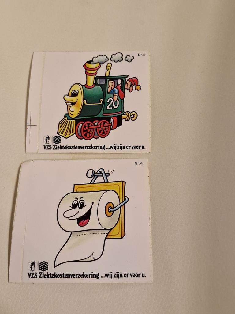 4135 VZS Ziektekostenverzekering Stickers, Ophalen of Verzenden, Gebruikt, Overige typen