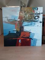 Abstract Schilderij 120x120, Antiek en Kunst, Kunst | Schilderijen | Abstract, Ophalen of Verzenden
