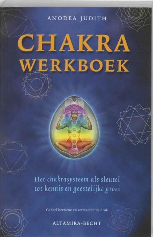 Anodea Judith Chakra werkboek het chakrasysteem, Boeken, Esoterie en Spiritualiteit, Zo goed als nieuw, Ophalen of Verzenden