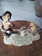 Antiek beeld van man met ezel, Ophalen