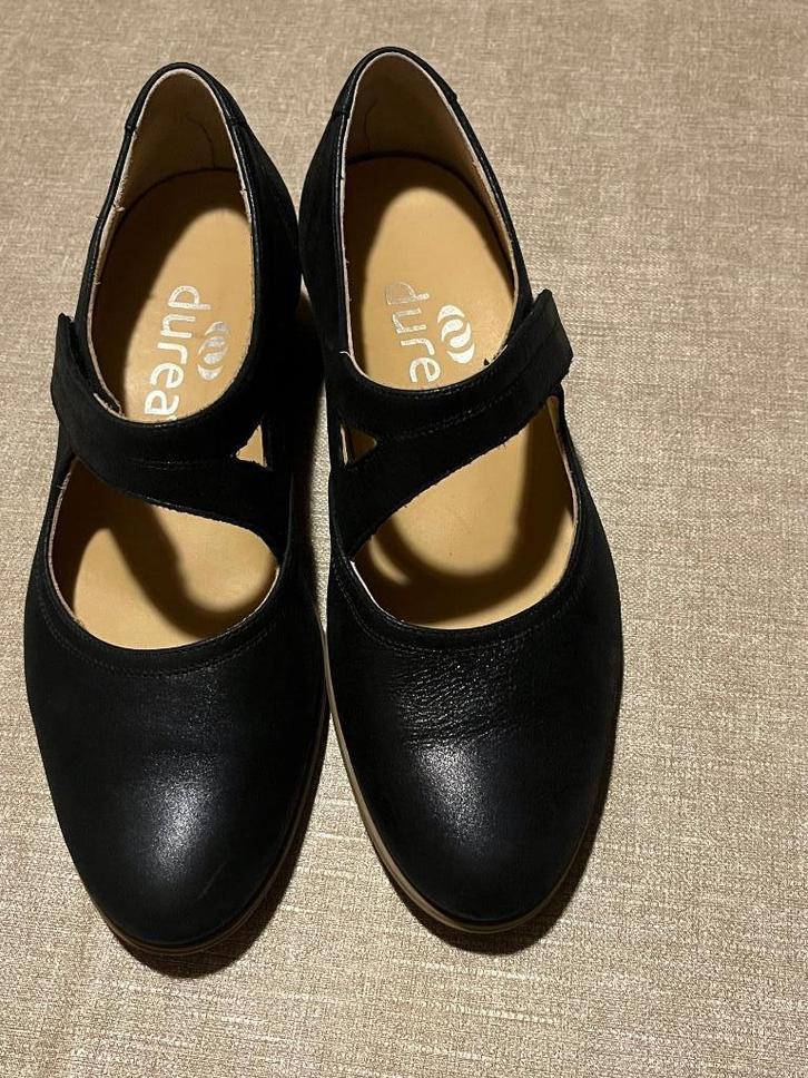 Durea damesschoen met klittebandsluiting, maat H4, Kleding | Dames, Schoenen, Zo goed als nieuw, Schoenen met lage hakken, Blauw