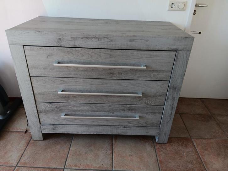 Commode Interbaby met Opzetstuk, Kinderen en Baby's, Kinderkamer | Commodes en Kasten, Gebruikt, 90 tot 105 cm, 100 cm of meer