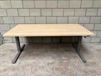Gispen - bureau - slinger - 160X80 - oak, Huis en Inrichting, Bureaus, Ophalen, Nijverheidsweg 13 ulft, Zo goed als nieuw, Gnr trading