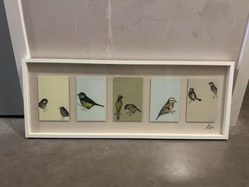 IKEA Schilderij Vogeltjes - Mooie Wanddecoratie beschikbaar voor biedingen