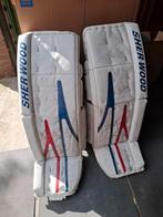 IJshockey legguards Sherwood inline redelijk prima staat, Ophalen of Verzenden, Gebruikt, Schaatsen