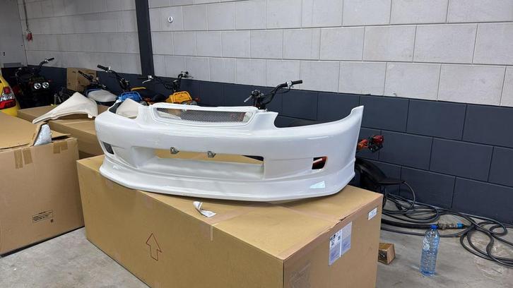 J-Blood Voorbumper Honda Civic EJ/EK (96-98), Auto-onderdelen, Carrosserie en Plaatwerk, Bumper, Honda, Voor, Gebruikt, Ophalen