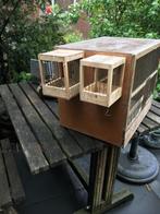 Broedkooien, Dieren en Toebehoren, Vogels | Hokken en Kooien, Ophalen of Verzenden, Gebruikt, Hout, Broedkooi of Kweekkooi