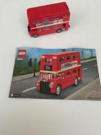 Lego 40220 dubbeldekker bus met boekje als nieuw, Kinderen en Baby's, Speelgoed | Duplo en Lego, Ophalen, Zo goed als nieuw