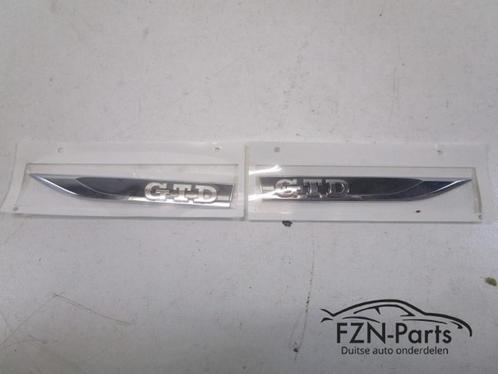 VW Golf 7 GTD Emblemen Embleem Sticker Logo Zijscherm Set L+, Auto-onderdelen, Overige Auto-onderdelen, Gebruikt, Ophalen of Verzenden