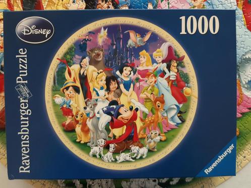 Ravensburger the World of Disney 1000 stukjes, Hobby en Vrije tijd, Denksport en Puzzels, Gebruikt, Legpuzzel, 500 t/m 1500 stukjes