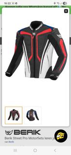 Berik Street Pro Leren Jas maat 52, Motoren, Kleding | Motorkleding, Heren, Jas | leer, Nieuw zonder kaartje, Ophalen