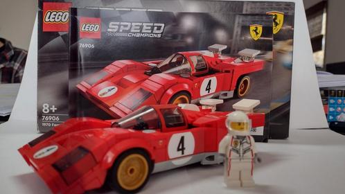 Lego speed champions 1970 ferrari 512M. 76906, Kinderen en Baby's, Speelgoed | Duplo en Lego, Zo goed als nieuw, Ophalen of Verzenden