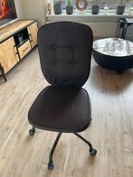 LILLHÖJDEN werkstoel Idema zwart, Gebruikt, Zwart, Ophalen of Verzenden, Bureaustoel