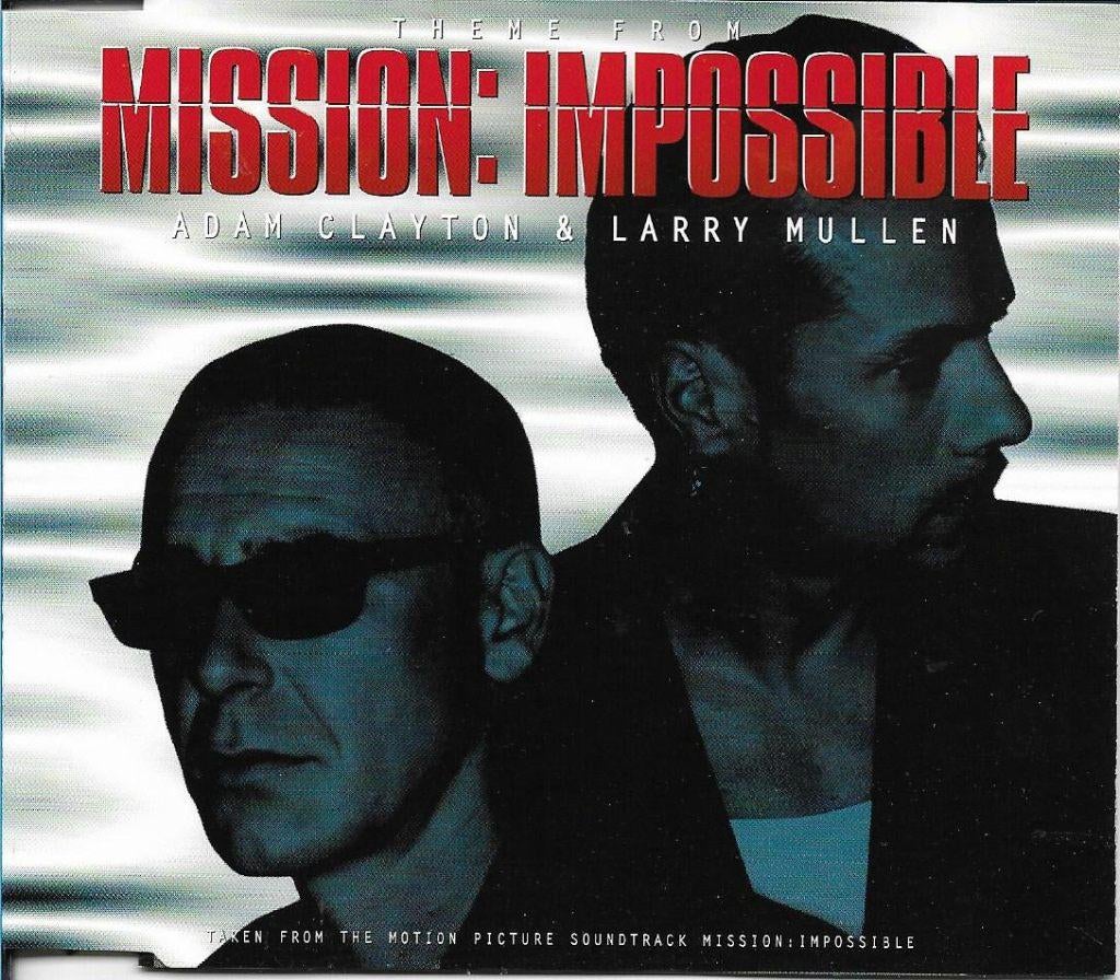 Adam Klayton and Larry Mullen - Mission impossible, Ophalen of Verzenden, Zo goed als nieuw