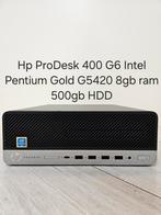 Hp ProDesk 400 G6 SFF Intel Pentium Gold G5420 8gb ram 500gb, Hp Prodesk 400 G6 SFF, HDD, 8 GB, Ophalen of Verzenden