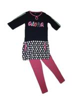 Super leuk ALOHA setje van Europe Kids en V&D maat 122-128., Kinderen en Baby's, Kinderkleding | Maat 122, Meisje, Gebruikt, Setje