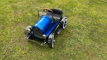 Trapauto Classic Oldtimer Ford A Dexton RoadsterDeluxe blauw