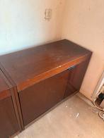 Vintage Pastoe mahonie houten kast, Ophalen, Gebruikt, 25 tot 50 cm, 50 tot 100 cm