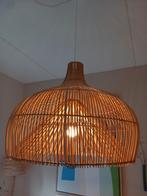 Leuke rieten hanglamp te koop, Ophalen, Gebruikt, Minder dan 50 cm
