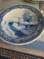 Delfs blauw bord, Antiek en Kunst, Antiek | Wandborden en Tegels, Ophalen