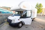 Ford Rimor Dubbellucht Alkoofcamper camper fietsenrek+solar, Caravans en Kamperen, Campers, Bus-model, Diesel, Particulier, Ford