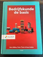 Bedrijfskunde de basis - 6e druk, Boeken, Studieboeken en Cursussen, Zo goed als nieuw, Noordhoff Uitgevers, Gamma, HBO