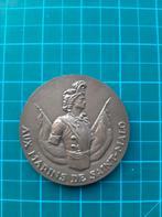 bronzen penning in doos, Aux Marins de Saint-Malo, Postzegels en Munten, Penningen en Medailles, Ophalen of Verzenden, Brons, Buitenland