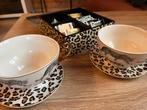 Thee servies set voor 2, Huis en Inrichting, Ophalen, Overige stijlen, Kop(pen) en/of Schotel(s)