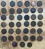 complete serie centen Wilhelmina, Postzegels en Munten, Munten | Nederland, Ophalen, Koningin Wilhelmina, 1 cent, Setje