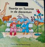 Saartje en Tommie in de dierentuin - Nieuwstaat, Boeken, Fictie algemeen, Uitklapboek, Jongen of Meisje, Dagmar Stam en Francine Oomen