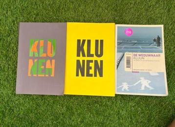 3 boeken klunen (weduwnaar/ klunen en klunen 2) beschikbaar voor biedingen